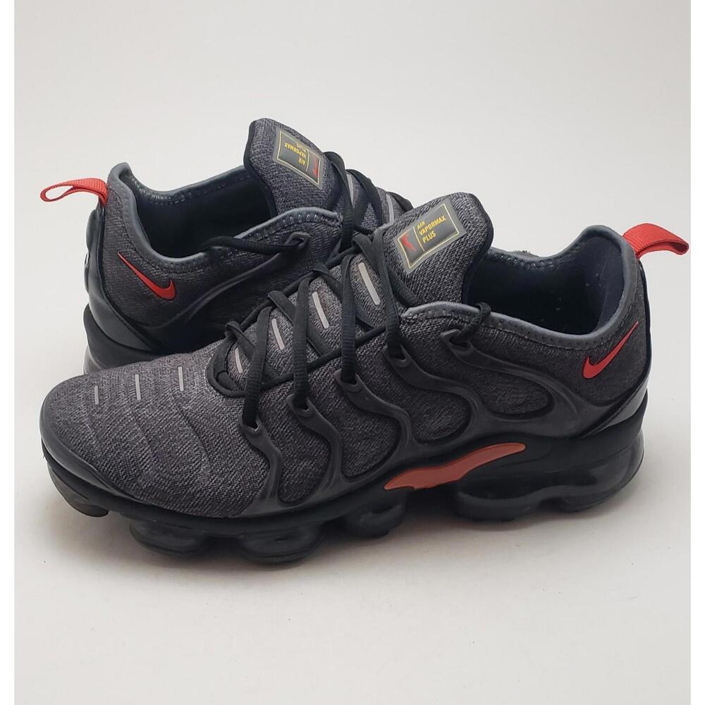 Mens Nike Air VaporMax Plus Wolf Grey Running Sneakers Shoes 924453-012 Size 9.5